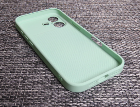 Чехлы стеклянные для  iPhone 17 Мятный