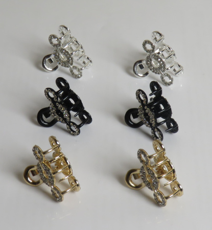 Крабики для волос маленькие набор 6 шт подарок на 8 марта микс 2