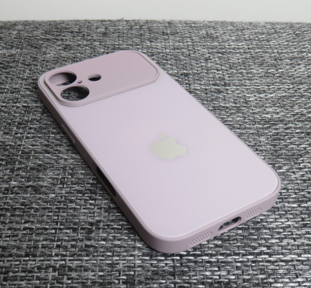 Чехлы стеклянные для  iPhone 17 Кофейный