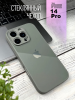 Чехлы стеклянные для iPhone 14 Pro Серый