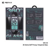 Антишпион 360 Безрамочное защитное стекло REMAX WB-36 iPhone 13 / iPhone 13 Pro / iPhone 14