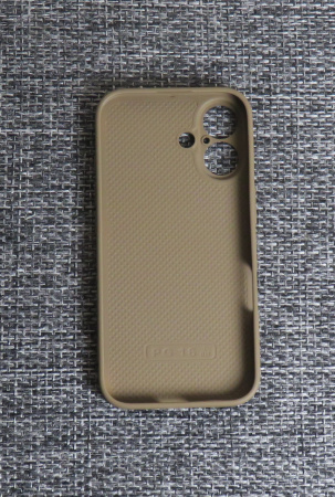 Чехлы стеклянные для iPhone 16 Коричневый