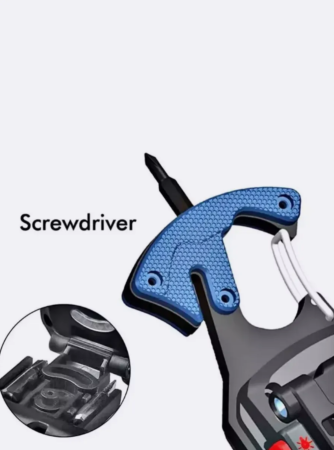 Фонарь брелок портативный аккумуляторный с карабином Type-C KW 5147 Оранжевый