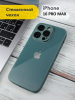 Чехлы стеклянные для iPhone 16 Pro Max Болотный