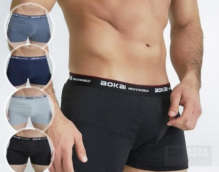 Трусы боксеры BOKAI / набор боксеров / 4 шт, размер 42-44