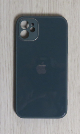 Чехлы стеклянные для iPhone 12 Болотный