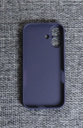 Чехлы стеклянные для iPhone 16 Темно-фиолетовый