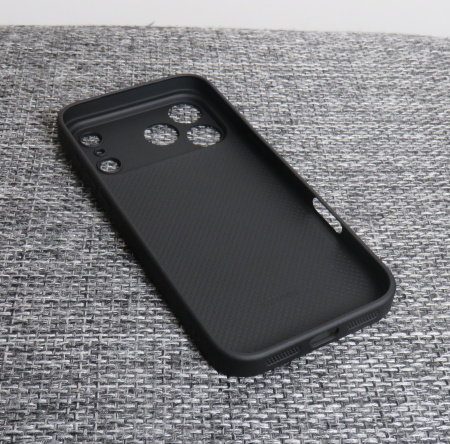 Чехлы стеклянные для iPhone 17 Pro Max Черный