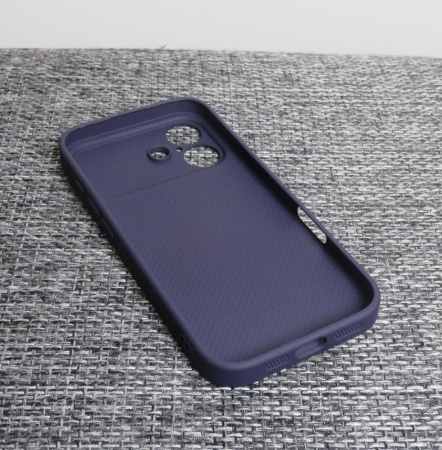 Чехлы стеклянные для  iPhone 17 Темно-фиолетовый