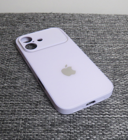 Чехлы стеклянные для  iPhone 17 Сиреневый